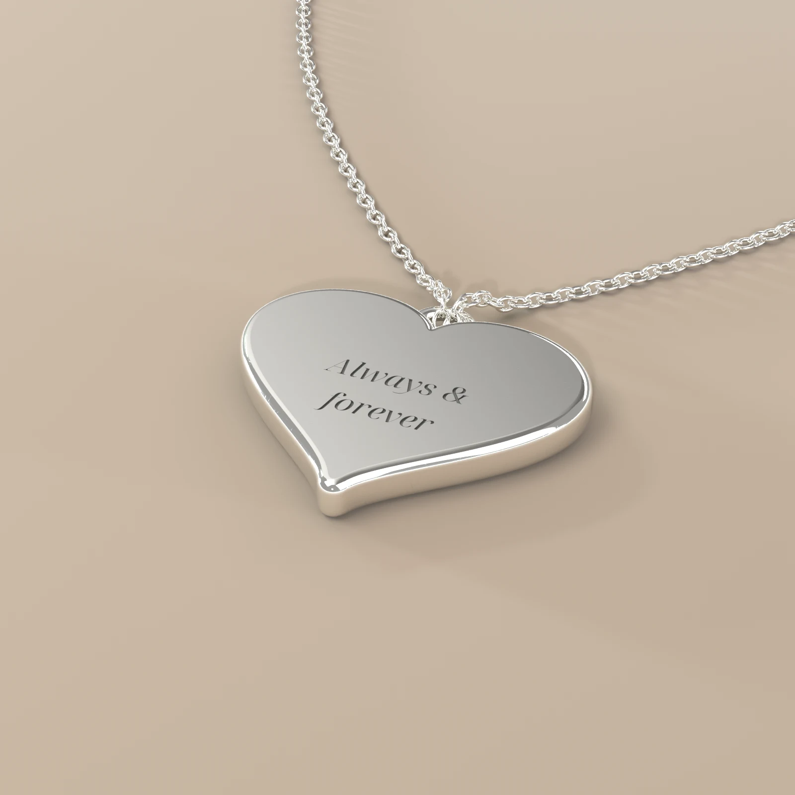 Mon Cœur Silver Heart Pendant